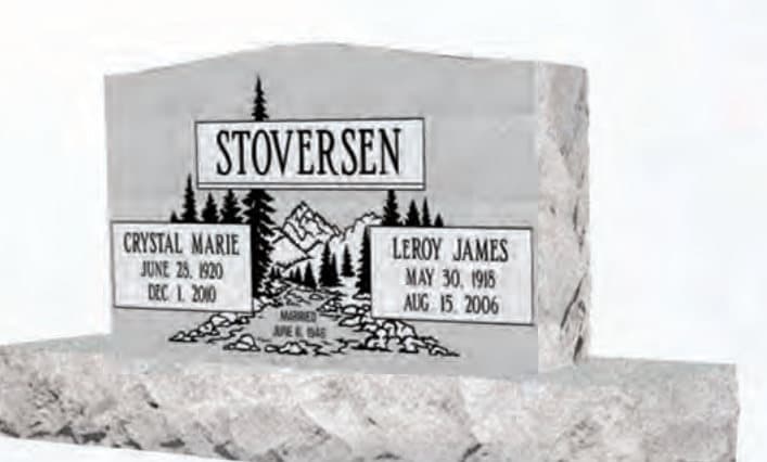 Design MD205 in Light Grey granite