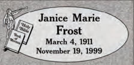 Design MS201 — flat marker in Grey granite