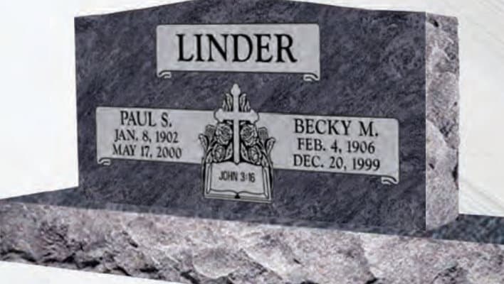 Design WMD0799 in Bahama Blue granite