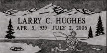 S73-95 catalog design reference for flat grave markers (flush markers)